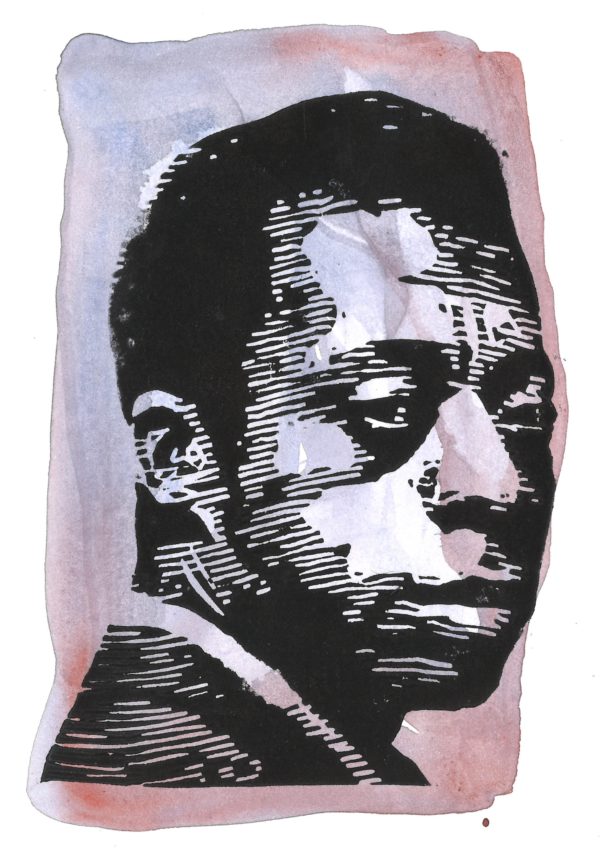 James Baldwin Postcard